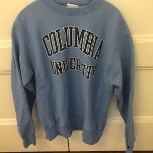 columbia university crew neck sweatshirt